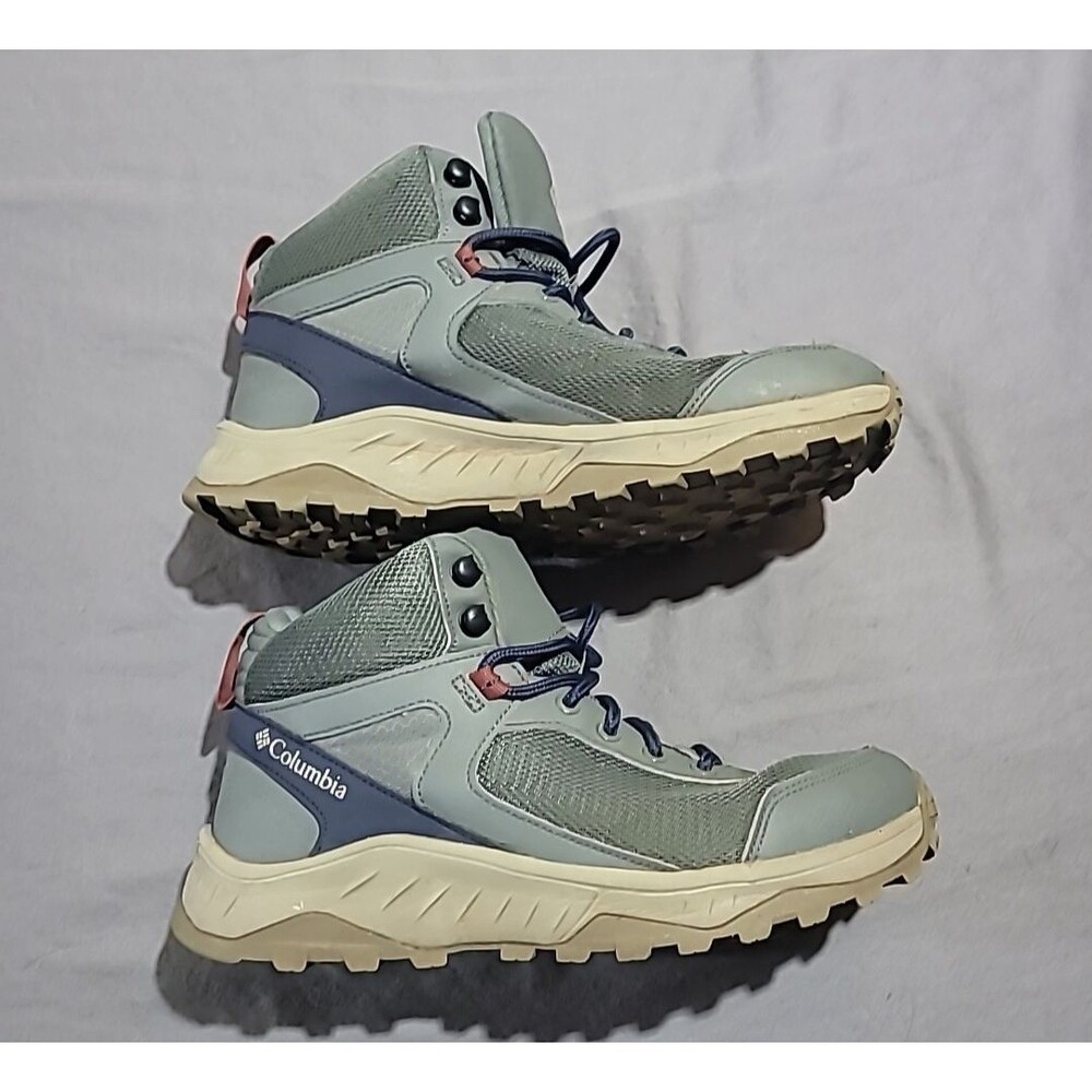 Columbia Trailstorm Ascend Mid Waterproof Athletic Shoes Ortholite Womens Sz 9 - Picture 2 of 9